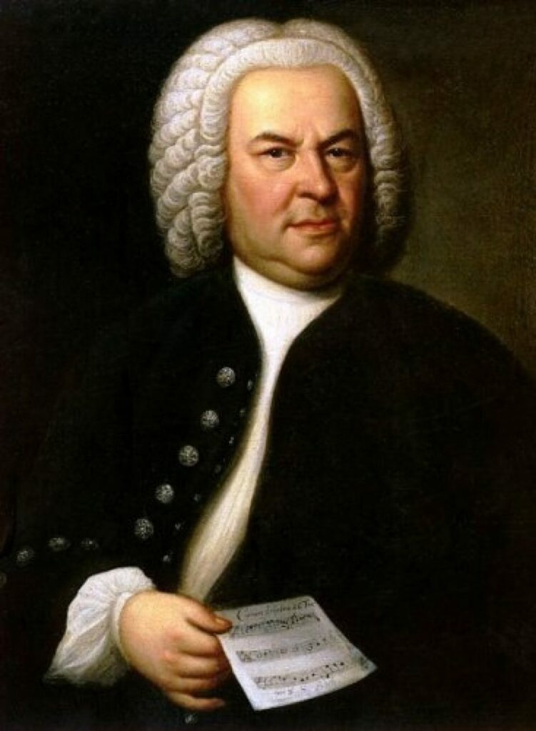 Portrait de Jean-Sébastien Bach.